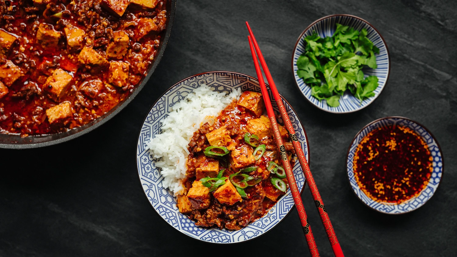 Rádi Jíte mapo-tofu-3 Vylepšete svůj jídelníček! Tofu kari, které vás ohromí svou chutí Veganské recepty Zdravá výživa  Zdravé jídlo Tofu Kari 